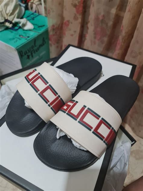 slides gucci sandals|authentic Gucci slides.